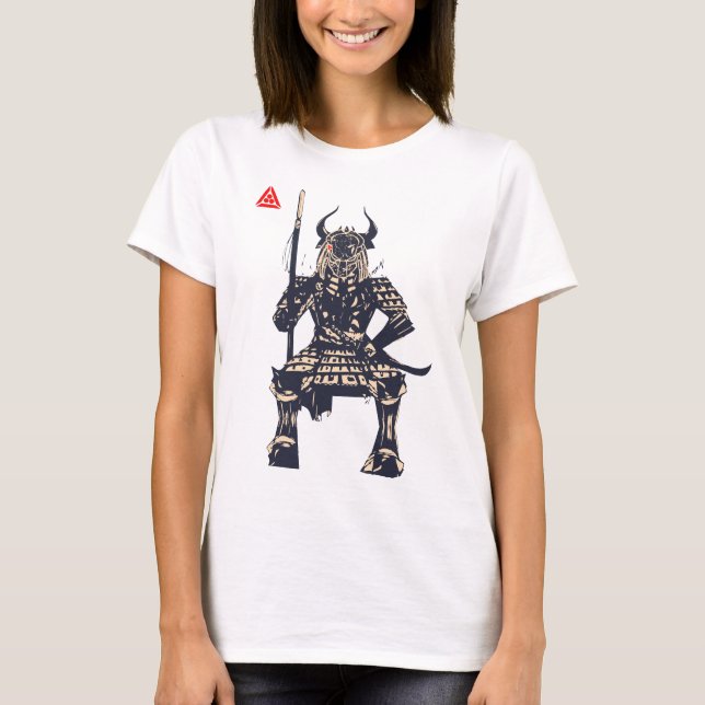 Space Samurai Warrior T-Shirt (Front)