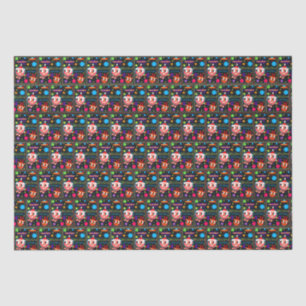 SPACE SANTA TISSUE PAPER