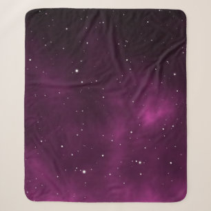 Space scape illustration astronomy graphic design sherpa blanket