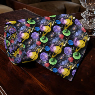 Space Science Custom Necktie