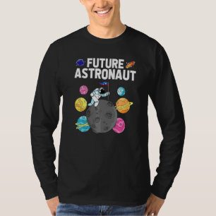 Space Science Galaxy Moon Landing Planets Future A T-Shirt