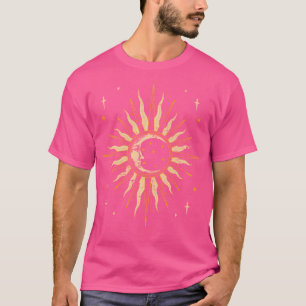 Space Scientist Astrology Moon Sun Celestial Body T-Shirt