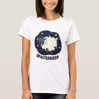 Space Sheep Funny Astronaut Pun