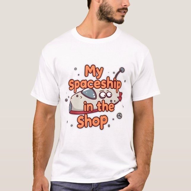 Space Ship T-Shirt (Front)