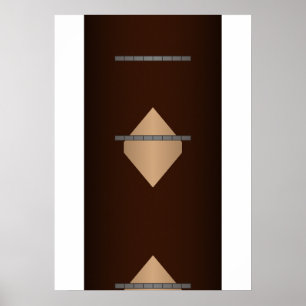 Space ship temple carpet poster