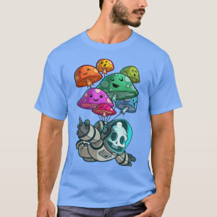 Space Shroom Mushroom astronaut Galay moon Space T-Shirt