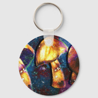 Space Shroomery Key Ring