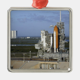 Space shuttle Atlantis 3 Metal Tree Decoration