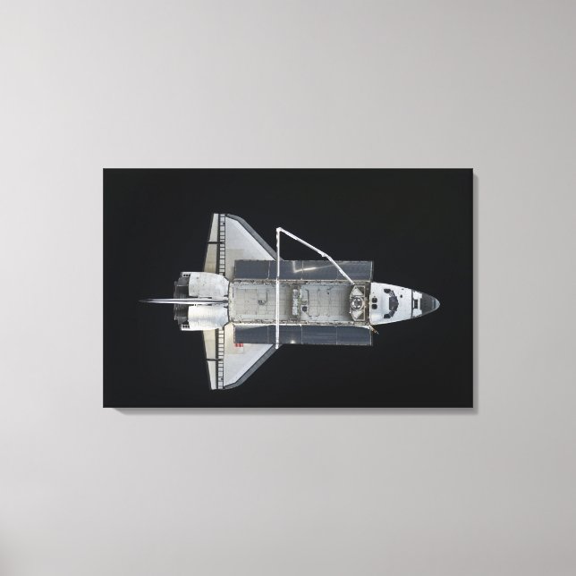 Space shuttle Atlantis 4 Canvas Print (Front)