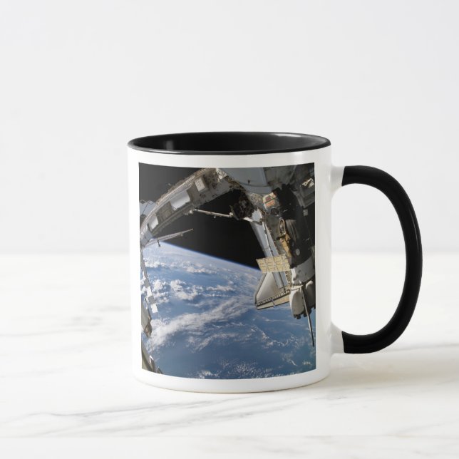 Space Shuttle Atlantis and a Soyuz spacecraft Mug (Right)
