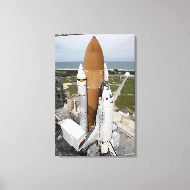 Space shuttle Atlantis Canvas Print (Front)