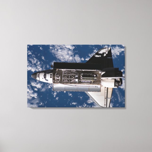 Space Shuttle Atlantis Canvas Print (Front)