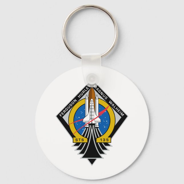 Space Shuttle Atlantis Key Ring (Front)