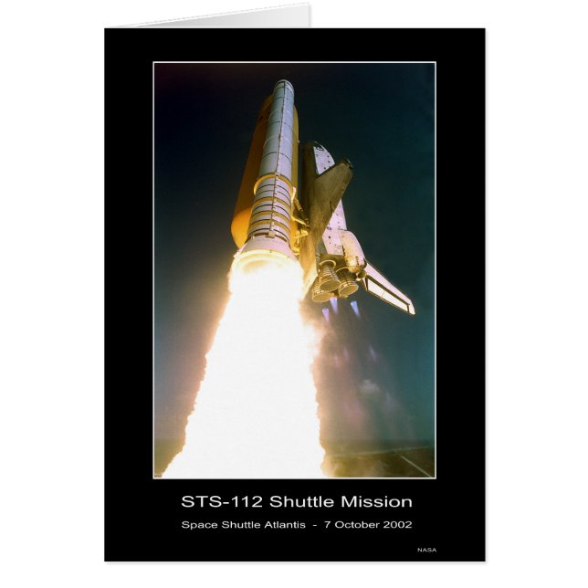 Space Shuttle Atlantis Lift-off – October 7, 2002  (Front)