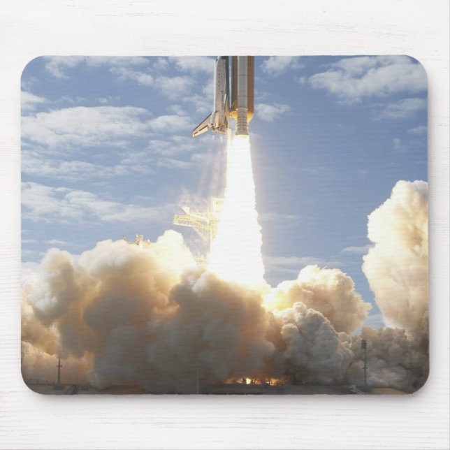 Space Shuttle Atlantis lifts off 10 Mouse Pad (Front)