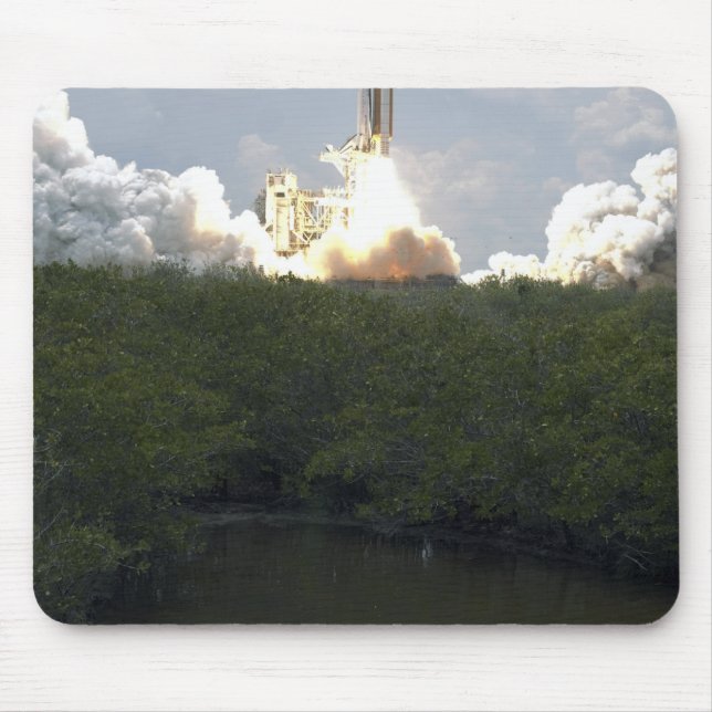 Space Shuttle Atlantis lifts off 13 Mouse Pad (Front)