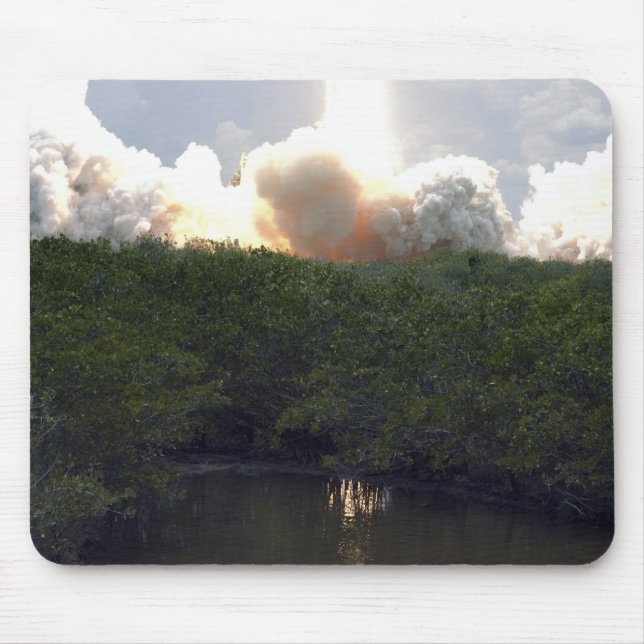 Space Shuttle Atlantis lifts off 14 Mouse Pad (Front)