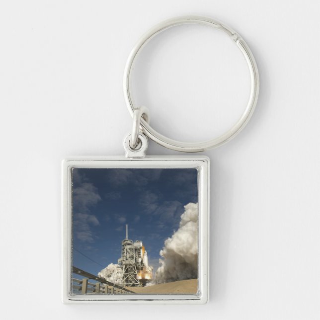 Space Shuttle Atlantis lifts off 20 Key Ring (Front)