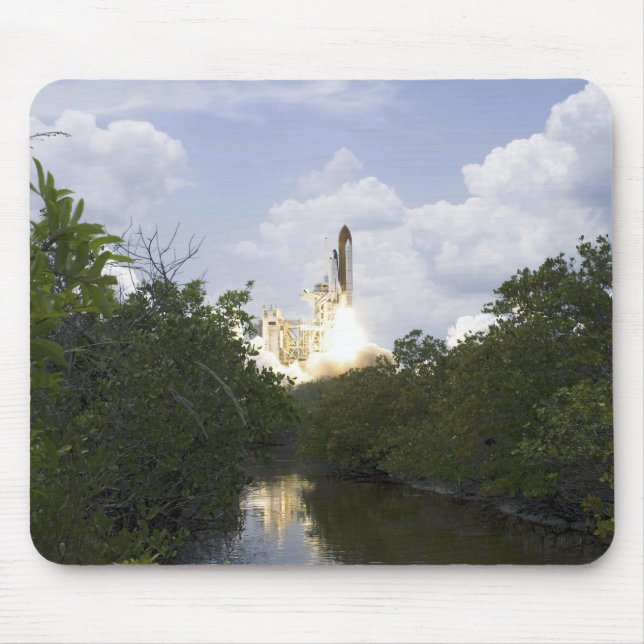Space Shuttle Atlantis lifts off 25 Mouse Pad (Front)