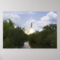 Space Shuttle Atlantis lifts off 2