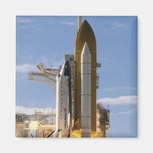 Space Shuttle Atlantis lifts off 5 Magnet