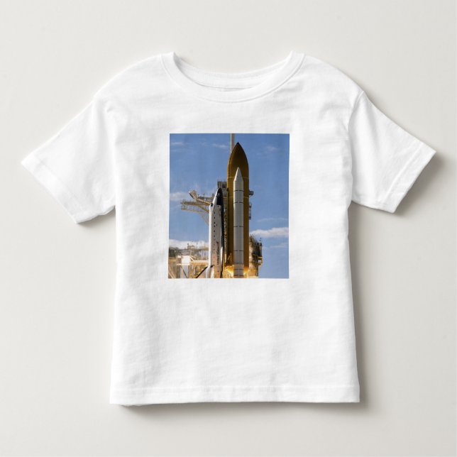 Space Shuttle Atlantis lifts off 5 Toddler T-Shirt (Front)