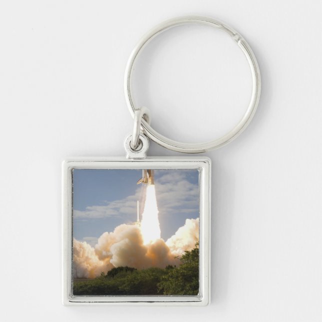 Space Shuttle Atlantis lifts off 8 Key Ring (Front)