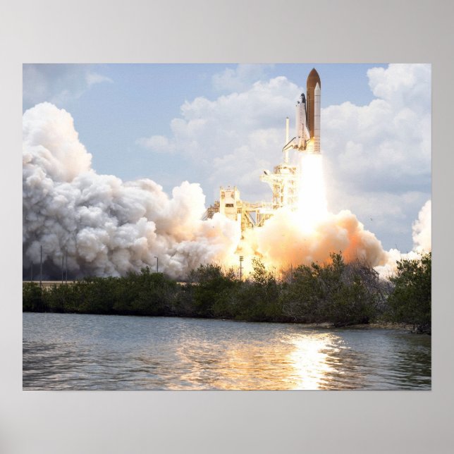 Space Shuttle Atlantis Poster (Front)