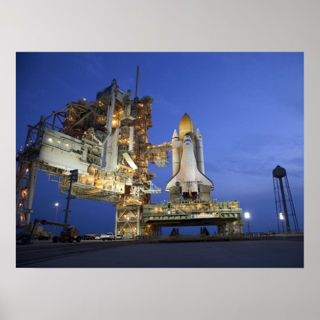 Space Shuttle Atlantis Poster (Front)