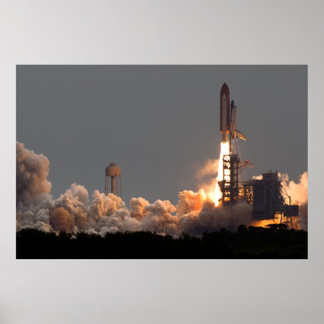 Space Shuttle Atlantis Poster (Front)
