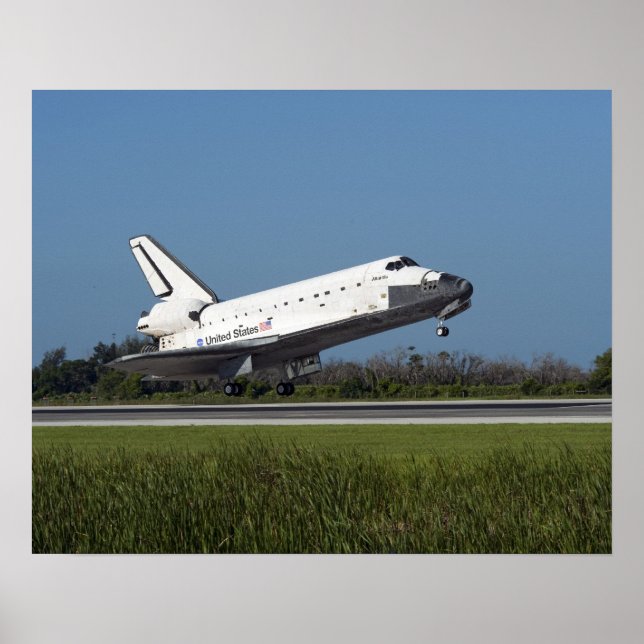 Space Shuttle Atlantis Poster (Front)