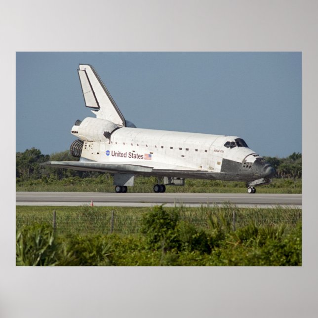 Space Shuttle Atlantis Poster (Front)