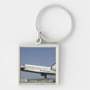 Space Shuttle Atlantis prepares for landing Key Ring