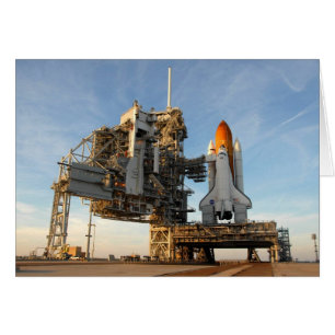 Space Shuttle Atlantis (STS-122) - launch pad