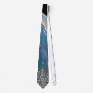 Space Shuttle Columbia Earth Shot Tie