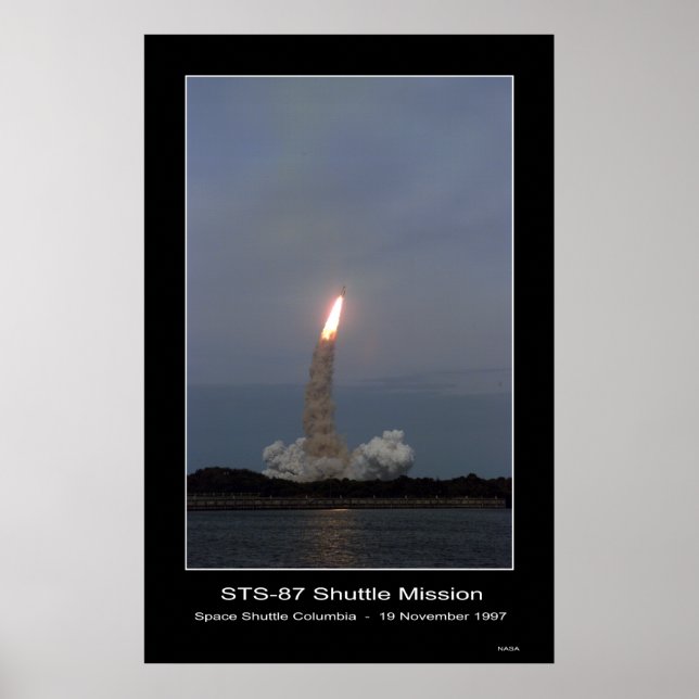 Space Shuttle Columbia Lift-off – ... Poster (Front)