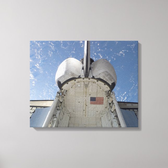 Space Shuttle Discovery 4 Canvas Print (Front)