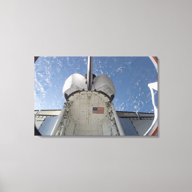 Space Shuttle Discovery 4 Canvas Print (Front)