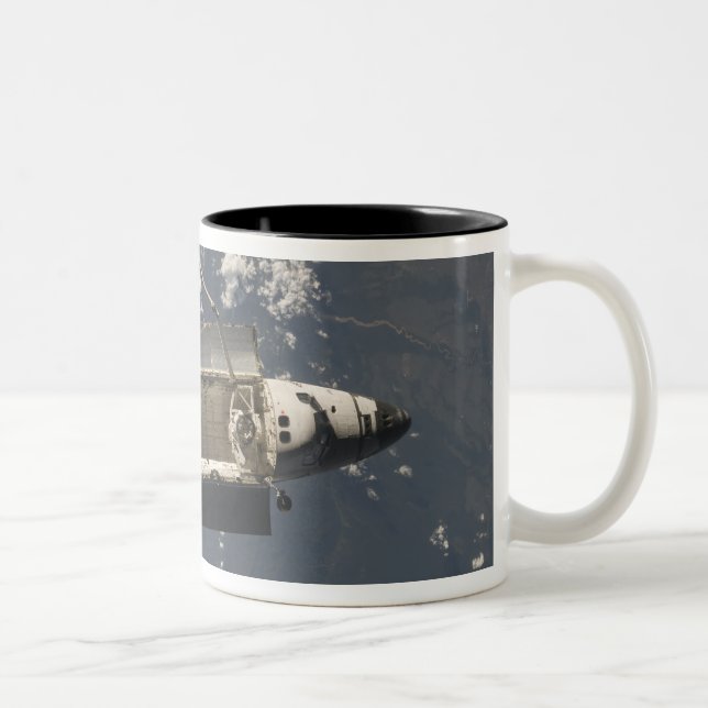 Space Shuttle Discovery 5 Two-Tone Coffee Mug (Right)
