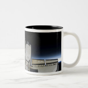 Space Shuttle Discovery 6 Two-Tone Coffee Mug
