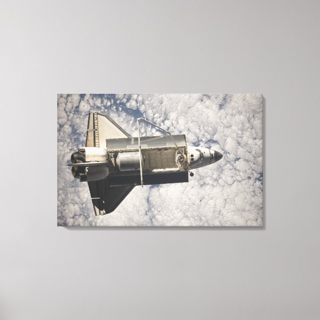 Space Shuttle Discovery 7 Canvas Print (Front)