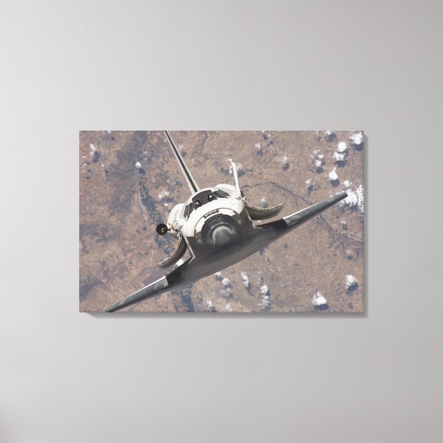 Space Shuttle Discovery 7 Canvas Print (Front)