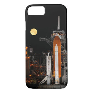 Space Shuttle Discovery and Moon Case-Mate iPhone Case