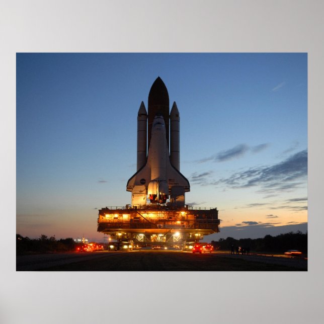 Space Shuttle Discovery Launch NASA Poster (Front)