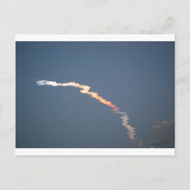 Space Shuttle Discovery Launch Postcard (Front)