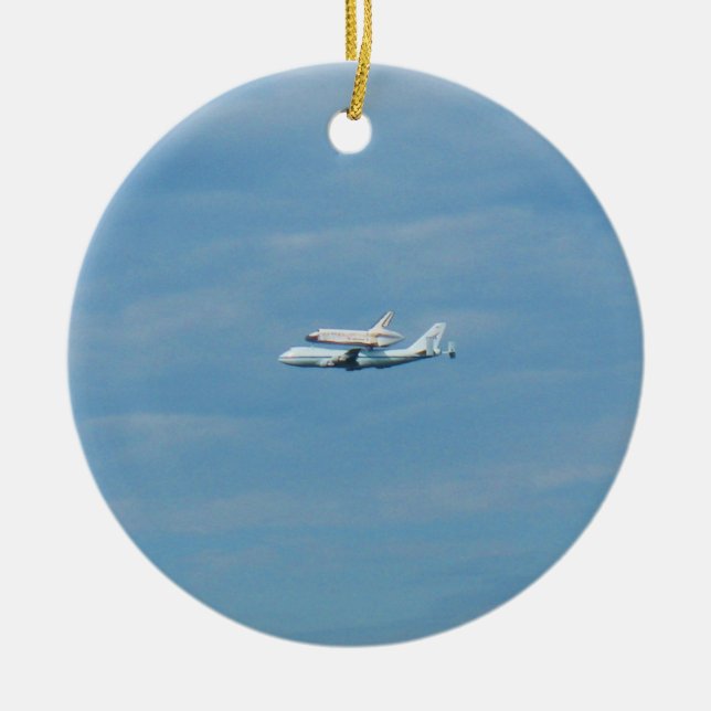 Space Shuttle Discovery Ornament (Front)