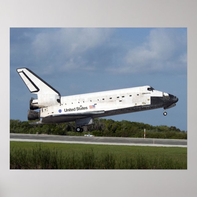 Space Shuttle Discovery Poster (Front)
