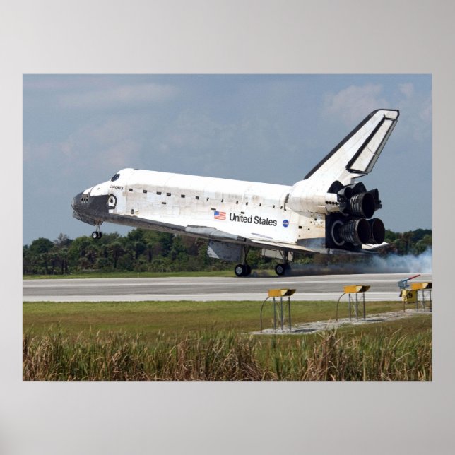 Space Shuttle Discovery Poster (Front)