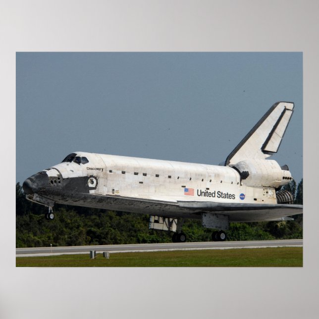 Space Shuttle Discovery (STS-120) Poster (Front)