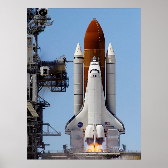 Space Shuttle Discovery (STS-121) Poster (Front)
